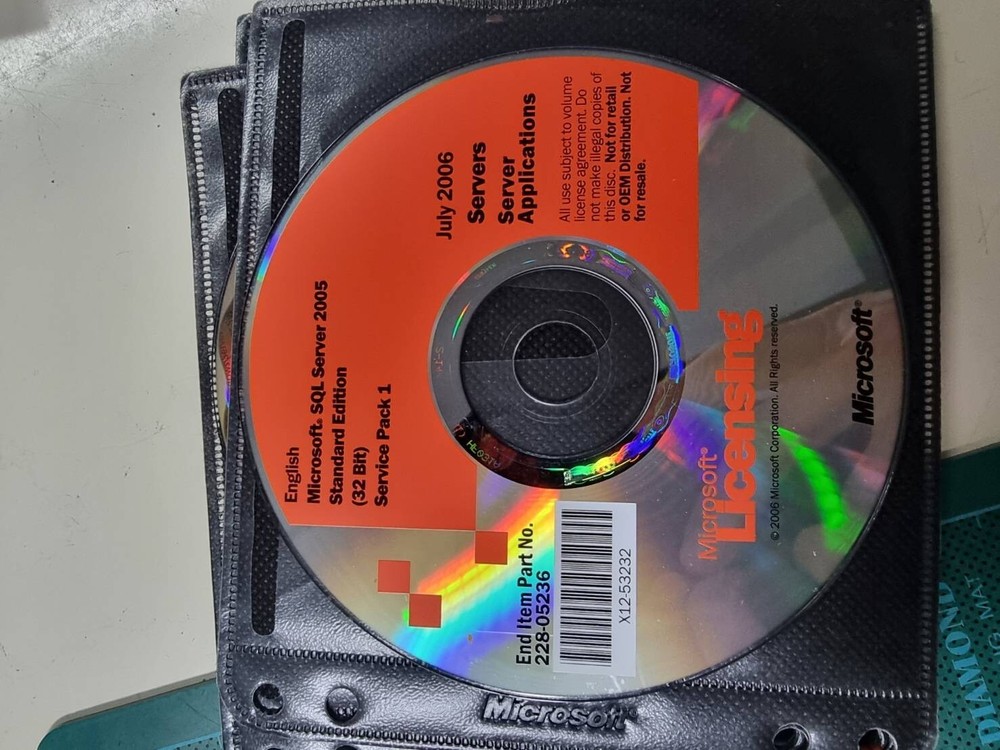 Microsoft SQL Server2005 Standard Edition (32bit)