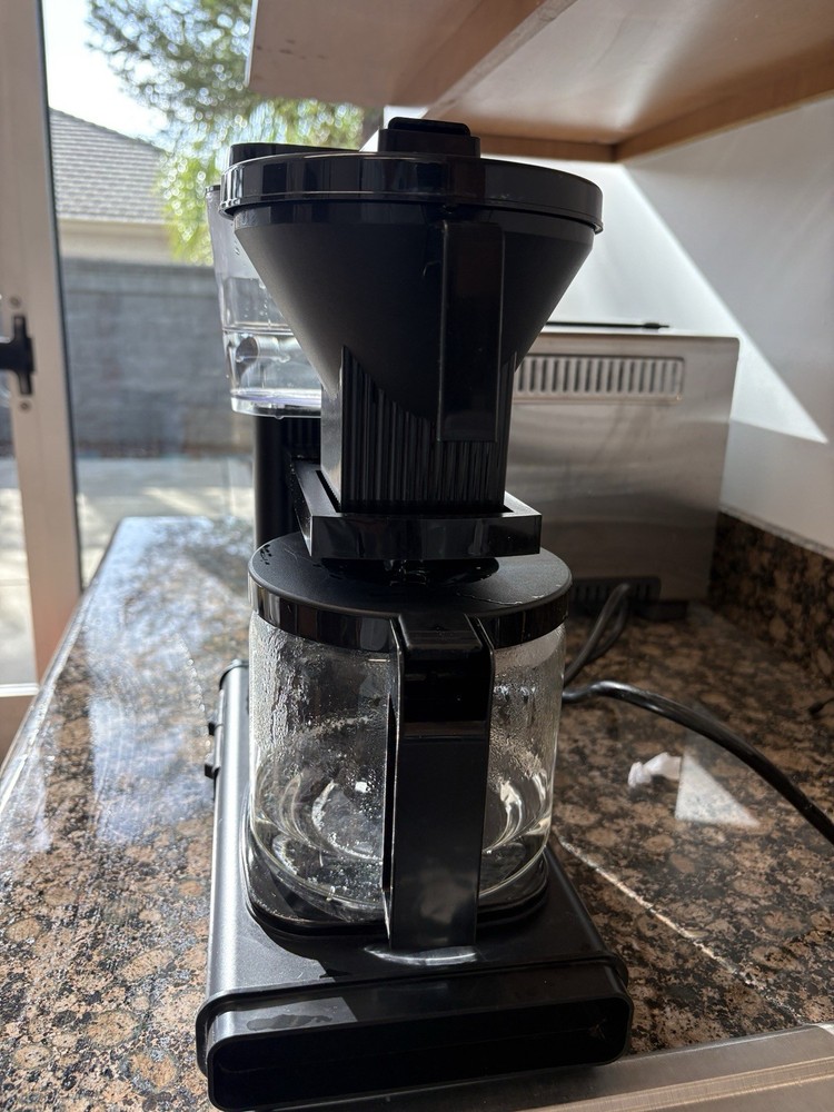 Moccamaster Technivorm KBG Auto Off Coffee Maker Matte Black Tested, Working