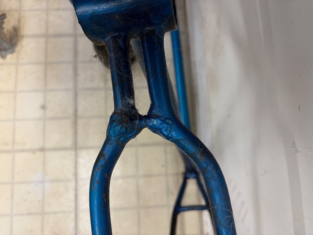 Colson Steer from Rear Tandem Bicycle Frame Prewar