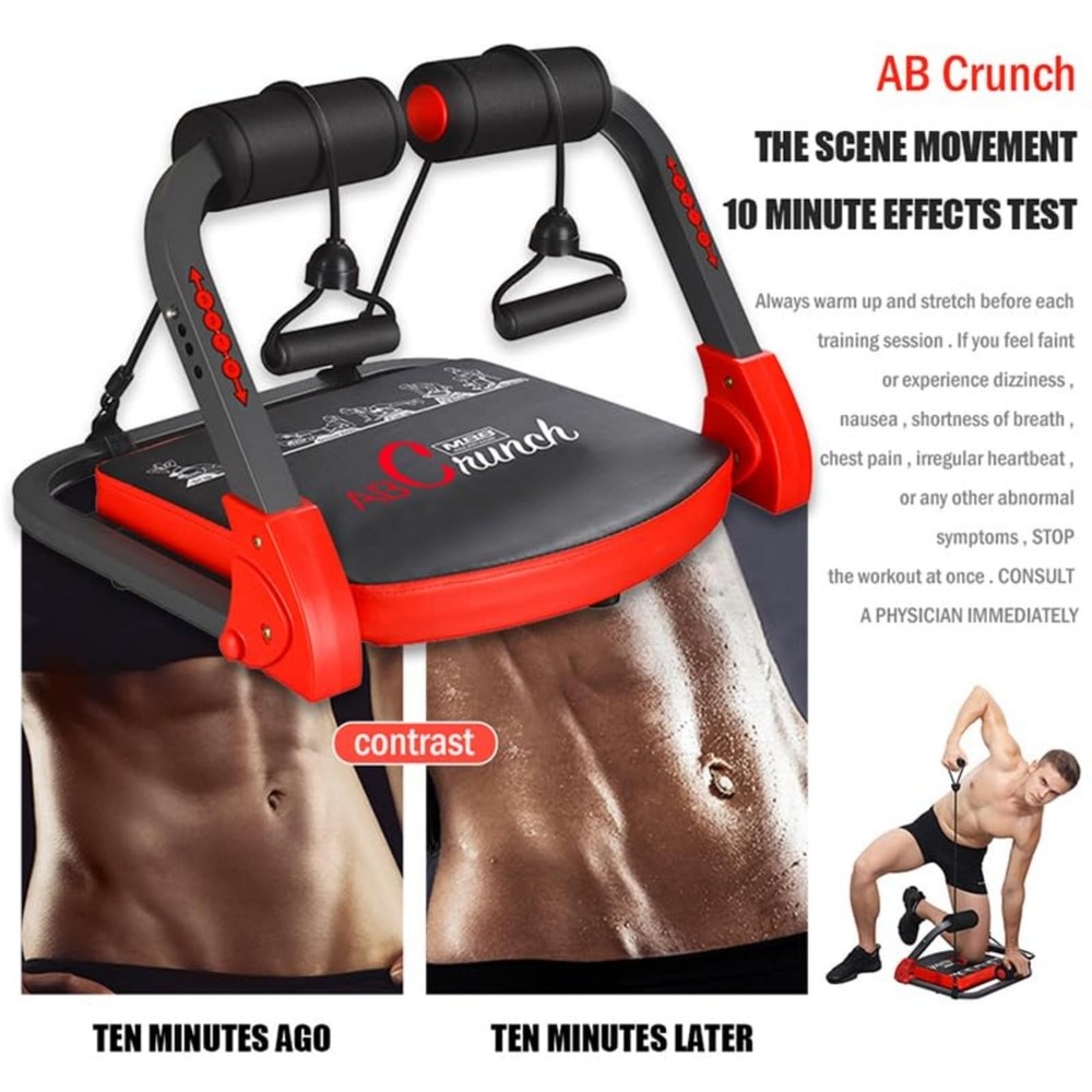 Ab Machine Ab Workout Equipment Sit Up Machine & Exercise Equipment Ab Crunch Ma