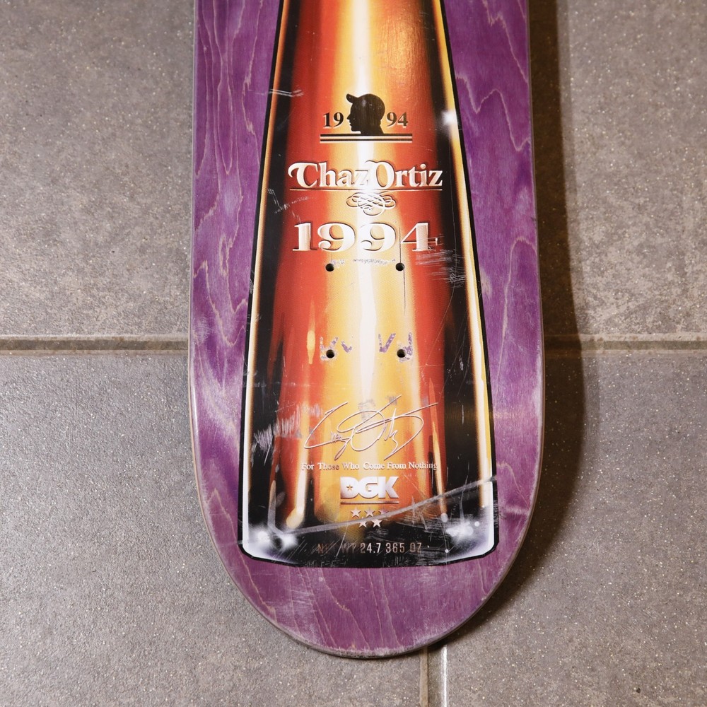 DGK CHAZ ORTIZ TOP SHELF SKATEBOARD DECK-8.1