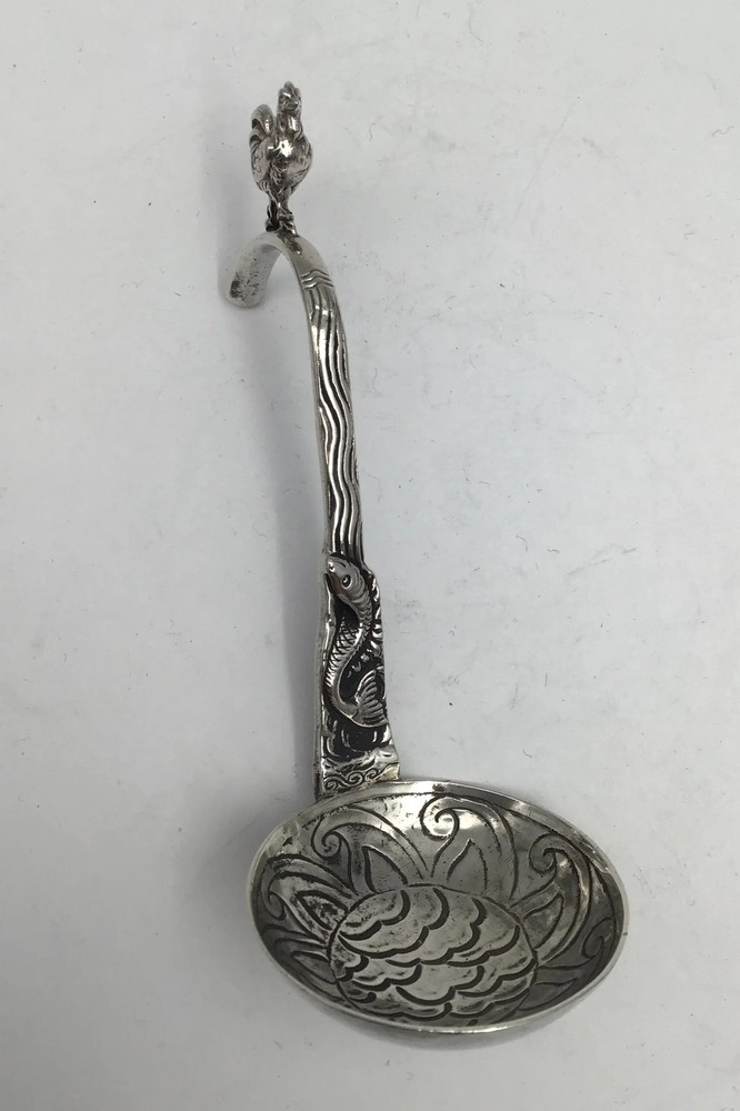 Danish ? Silver Ornamental Spoon