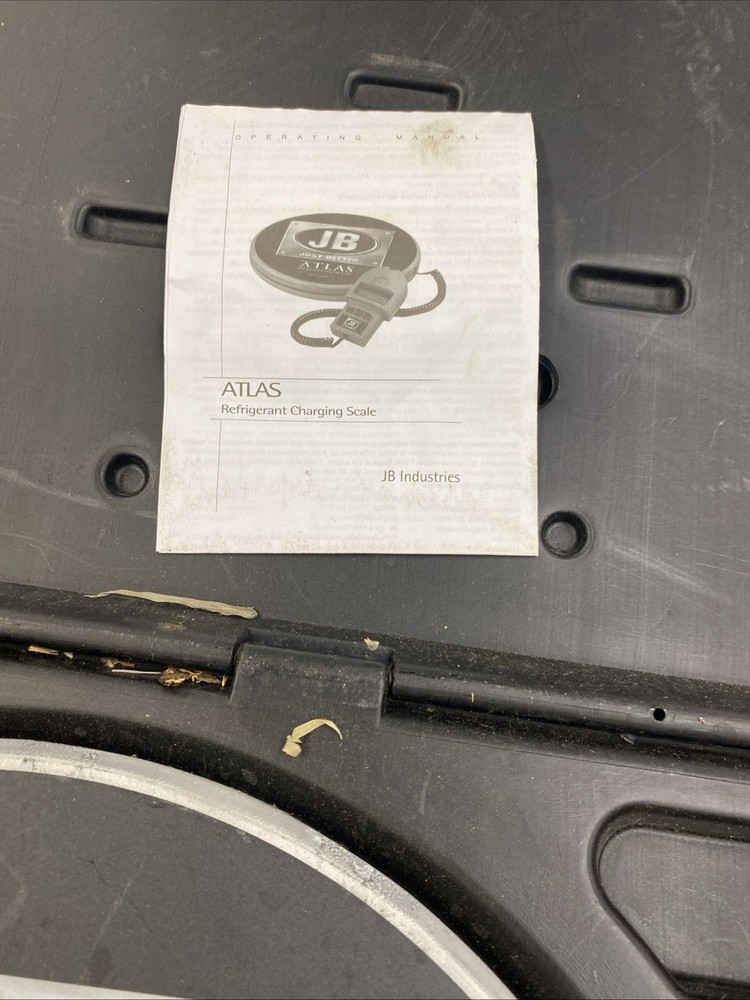 JB Atlas Refrigerant Charging Scale