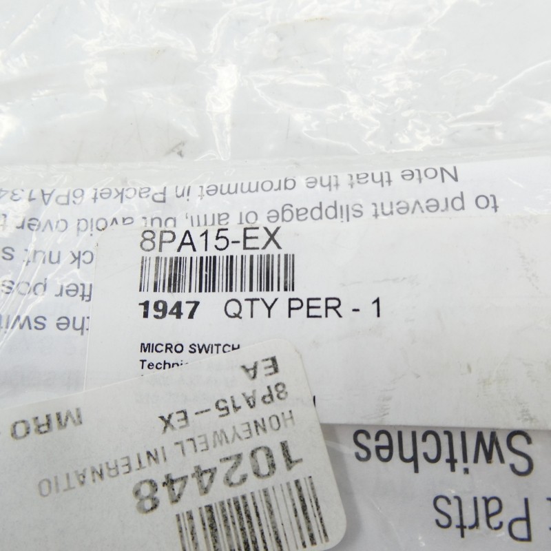MICRO SWITCH 8PA15-EX NSMP