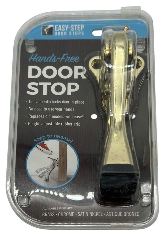 NEW Easy-Step Hands-Free Door Stop