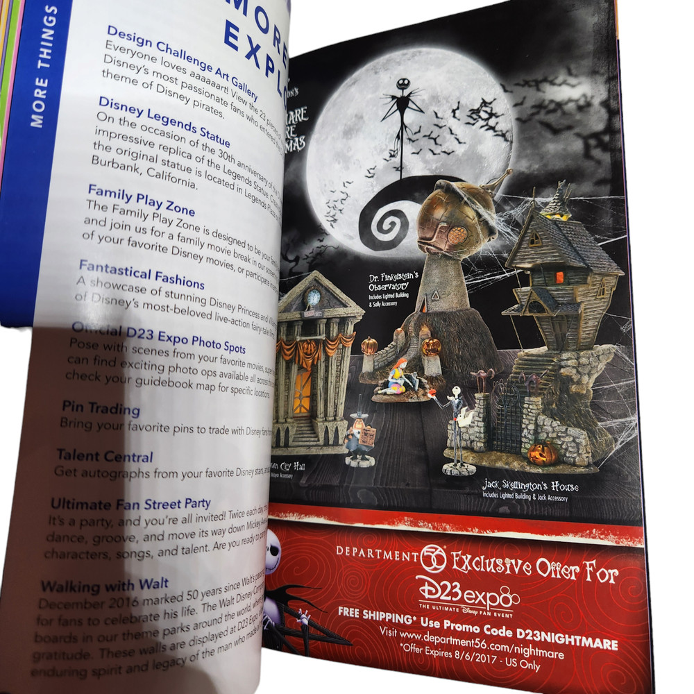 2017 Disney D23 Expo Official Souvenir Program Guide