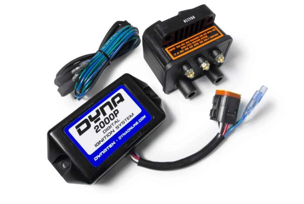 Dynatek Dyna 2000 PC-Programmable Ignition System Kit 1994-99 H-D Models SFK-3P