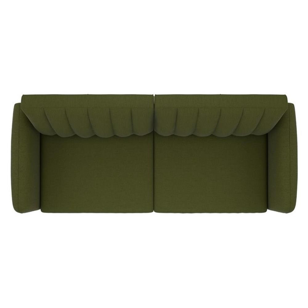 Novogratz Brittany Sleeper Sofa in Green