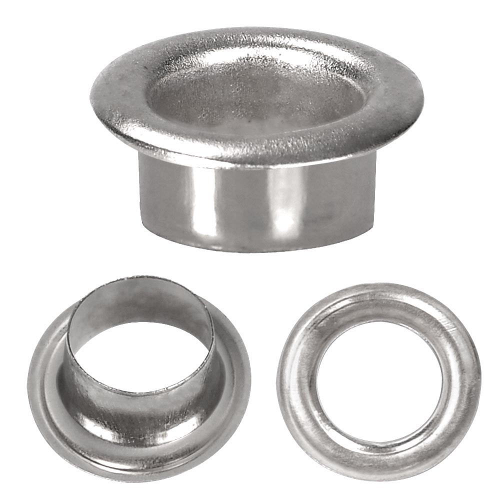 2000pc #0 Nickel Grommets