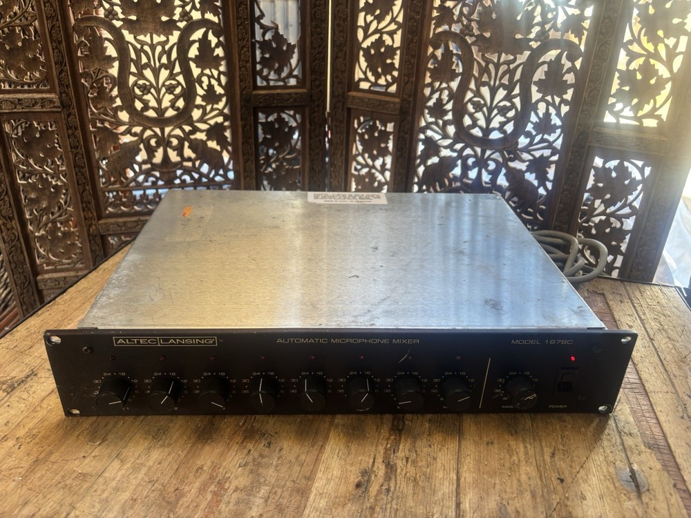 Altec Lansing 1678C 8 Channel Automatic Microphone Mixer