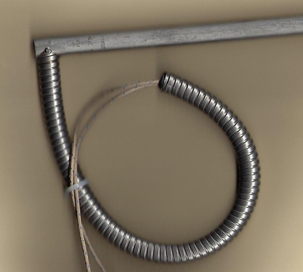 Fast Heat Cartridge Heater 1/2" Dia X 12.75"  Long 750W 240V 15" SS Conduit