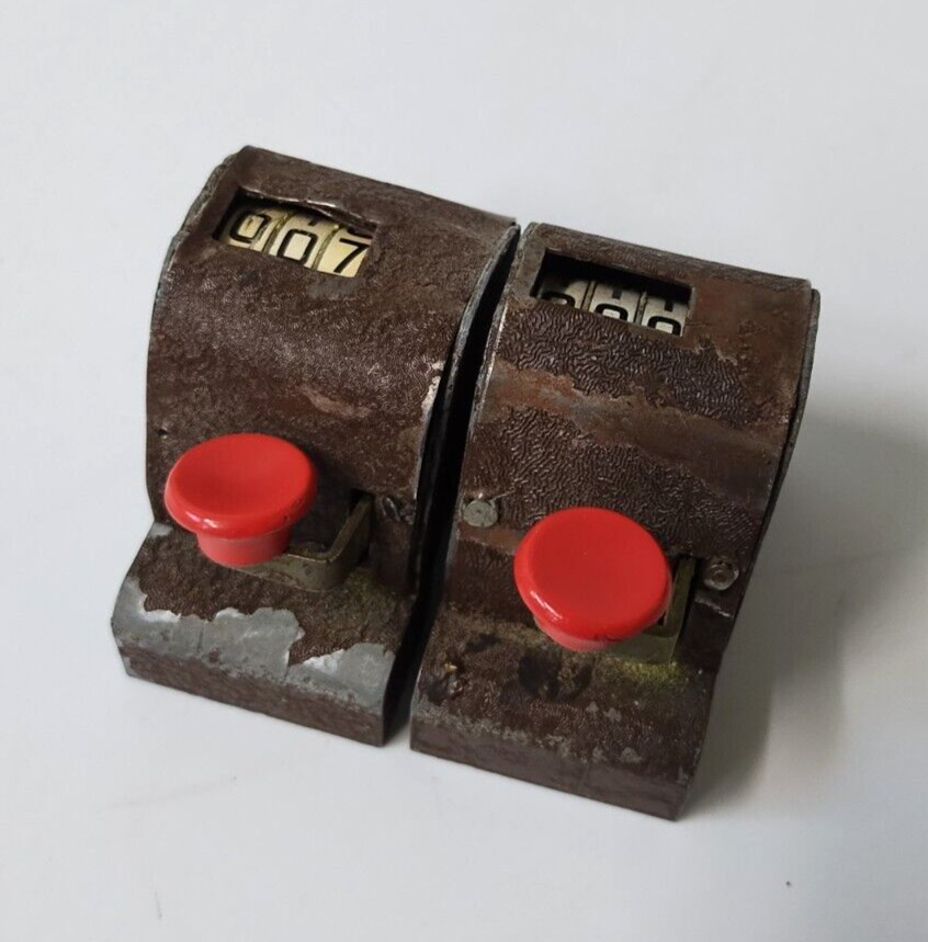 Vintage 3 Digit Mechanical Counter Veeder Root 1948