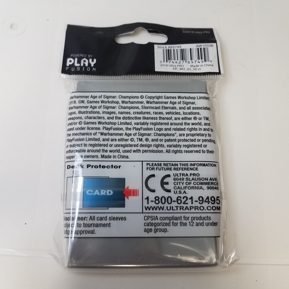 Warhammer AoS - CHAMPIONS DECK PROTECTOR SLEEVES Sealed