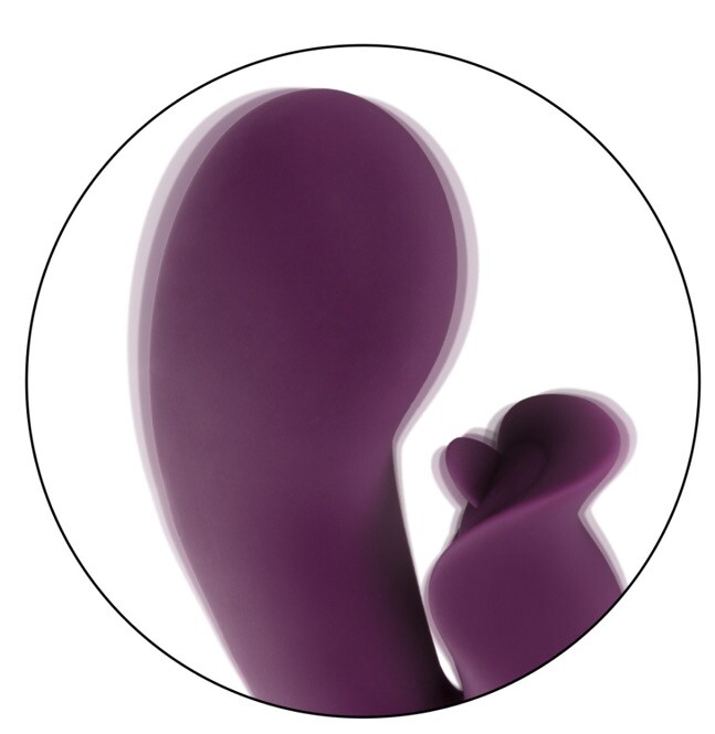 Obsession Fantasy Vibrating Dildo With Clitoral Stimulator