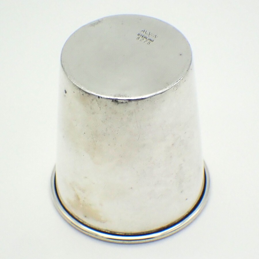 Stoplight Jigger Alvin Sterling Silver Enamel