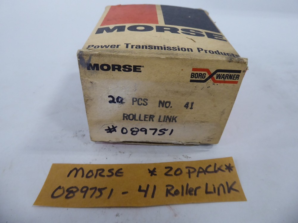 Morse 089751 41 Roller Link (Pack of 20)