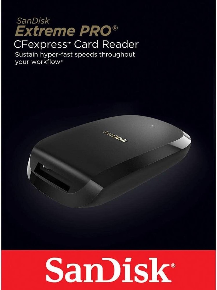 SanDisk Extreme PRO CFexpress Card Reader - SDDR-F451-GNGNN