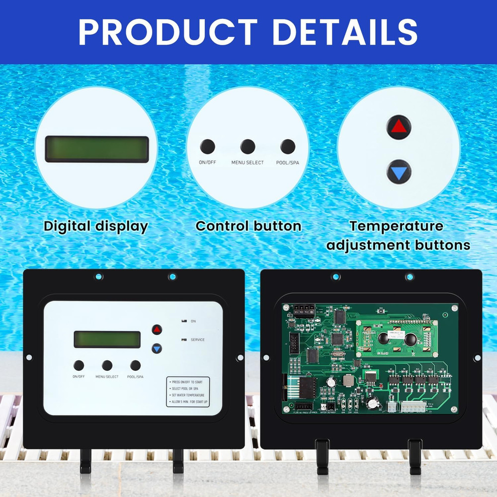 473711.A 472734 Auto Heat Control Board Assembly - Compatible with Pentair Pool