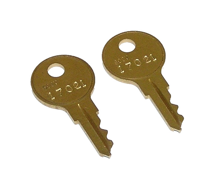 2 - 17021 Replacement Keys fit Honeywell Notifier Fire Alarm Panel Pull Station