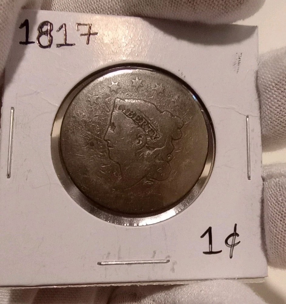 1817 Large Cent Coronet