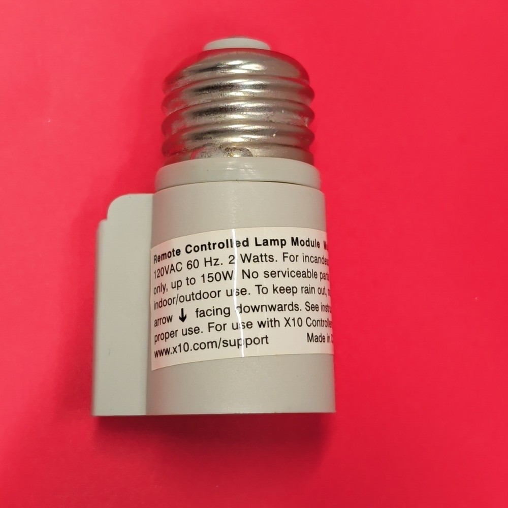 X-10 LM15A Remote Controlled Lamp Module Screw-In Socket Rocket New In Box