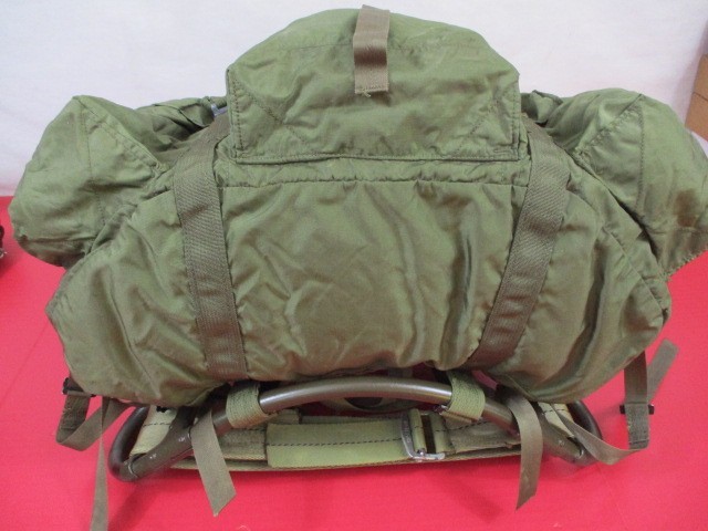 Vietnam US Army Nylon Lightweight Rucksack Pack w/Frame - Dated 1968 - Complete