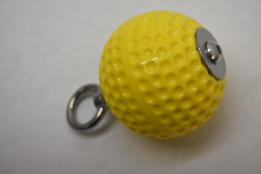 2 Raindrops Grip Trainer Yellow Weighted Ball for Versatile Pullup & Workouts