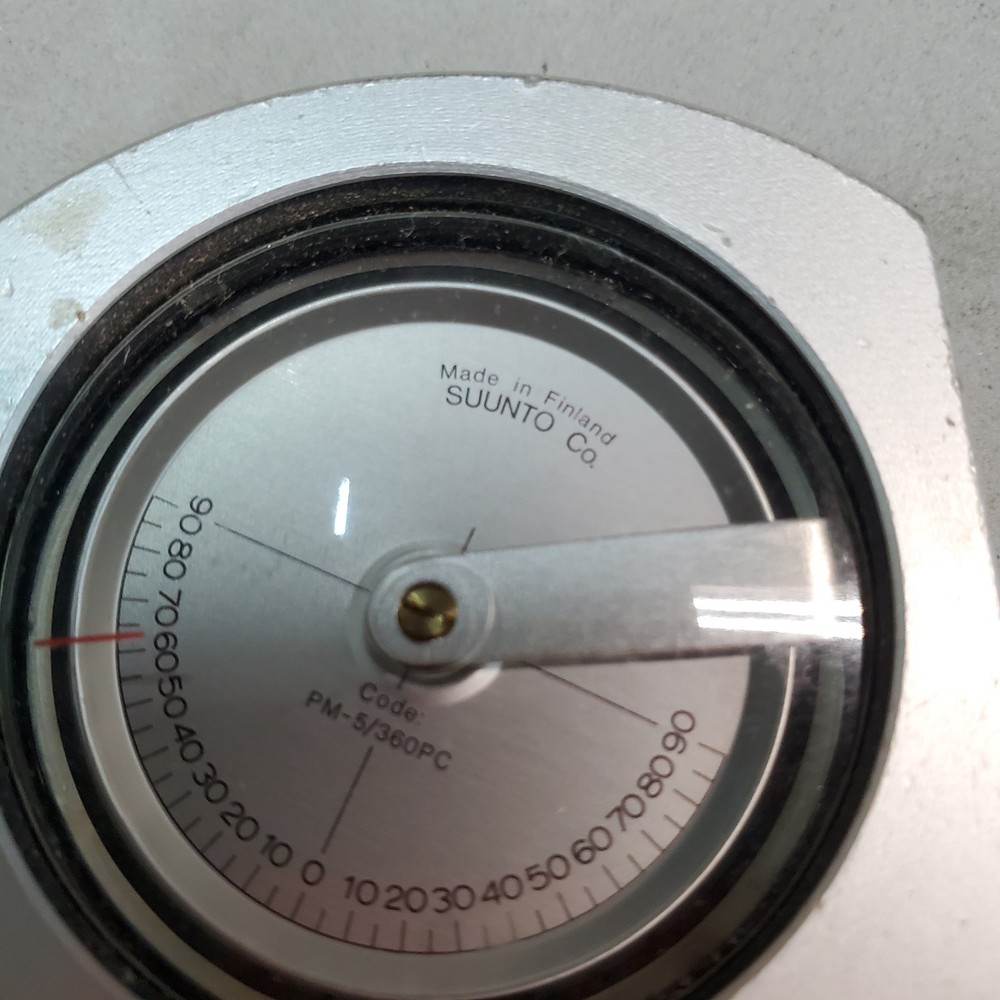 Vintage Suunto Clinometer PM-5/360PC