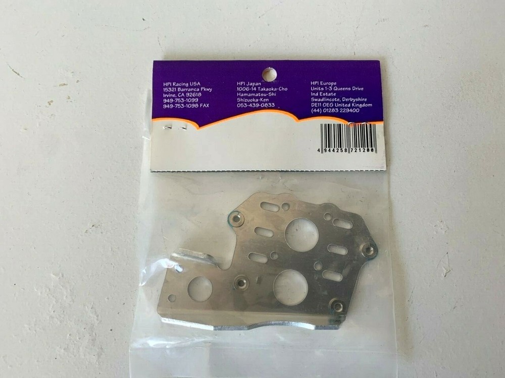 #72120 HPI RUSH ENGINE PLATE RS2 NITRO RUSH / RUSH EVO HPI72120