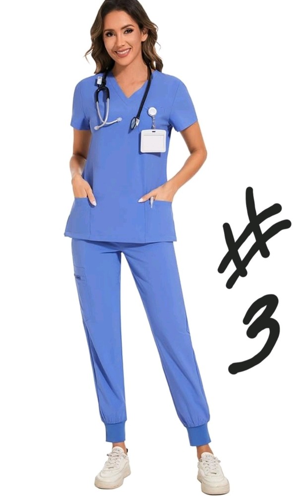 scrub sets women medium