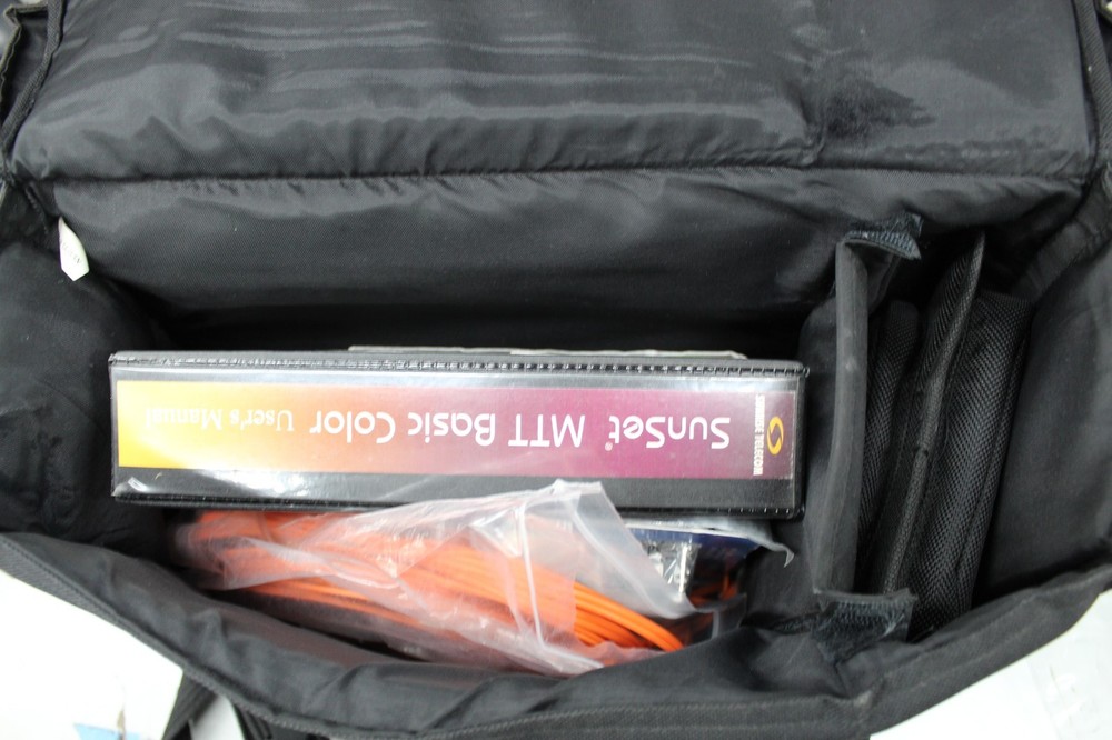 Sunrise Telecom SunSet MTT Basic Color Handheld Test Set with Bag