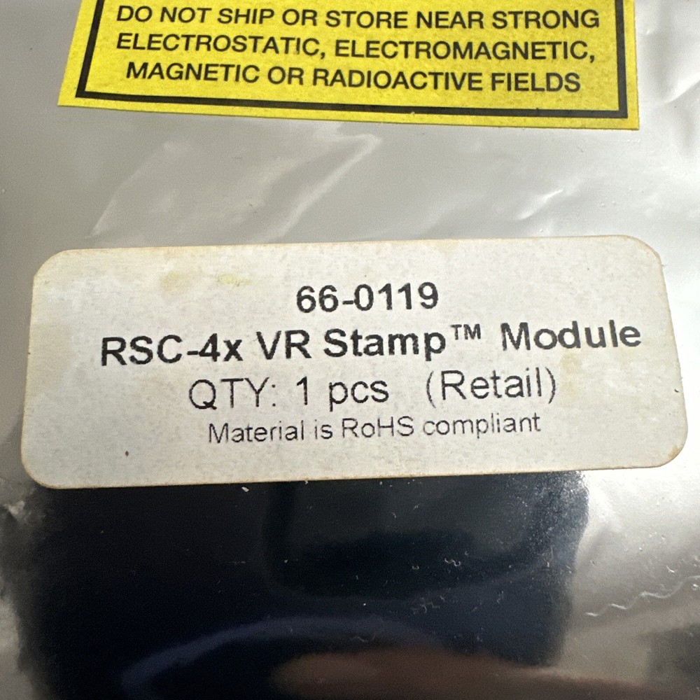 Sensory VR Stamp™ With Serial EEPROM Speech Recognition Module