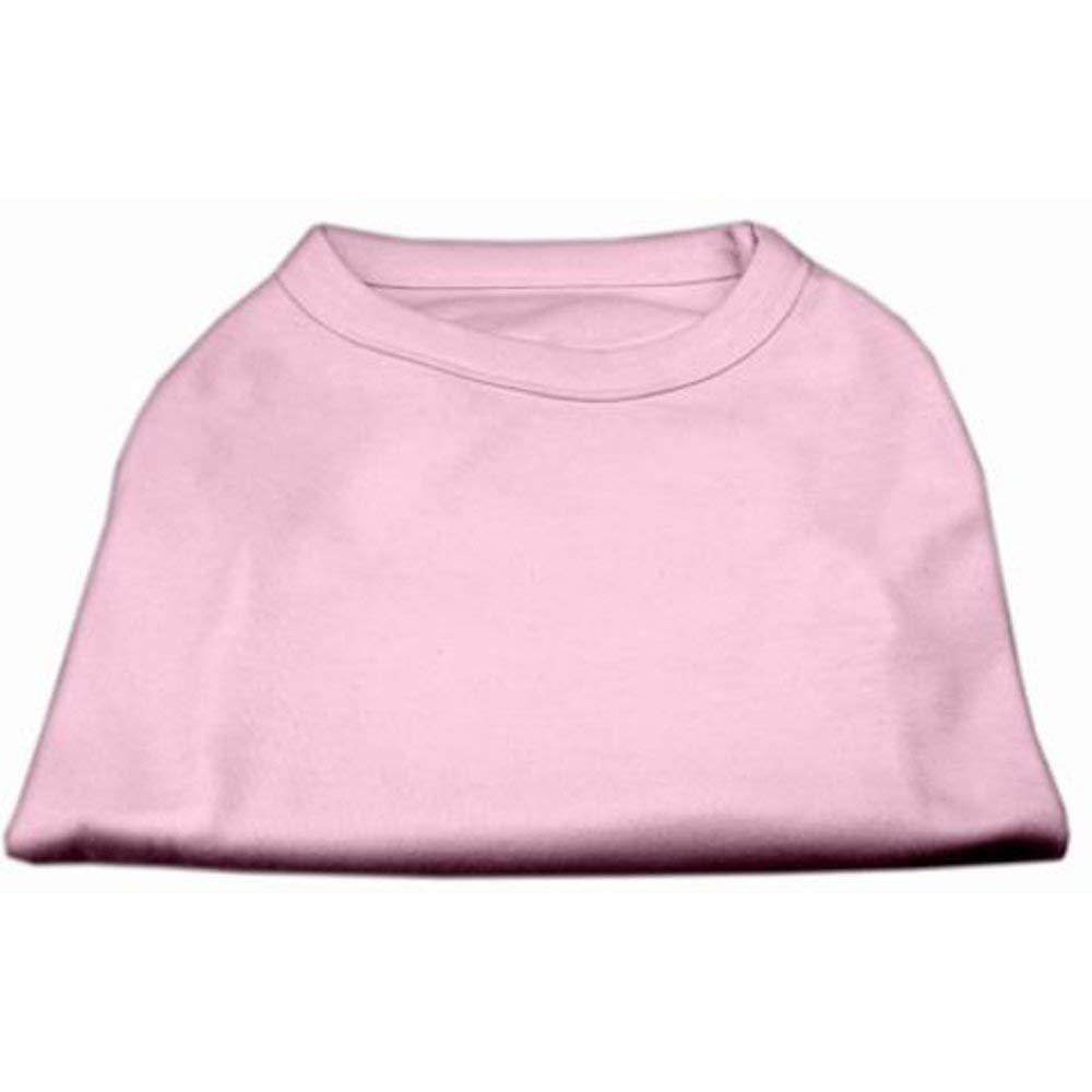 Mirage Pet Products 8-Inch Plain Shirts, X-Small, Light Pink