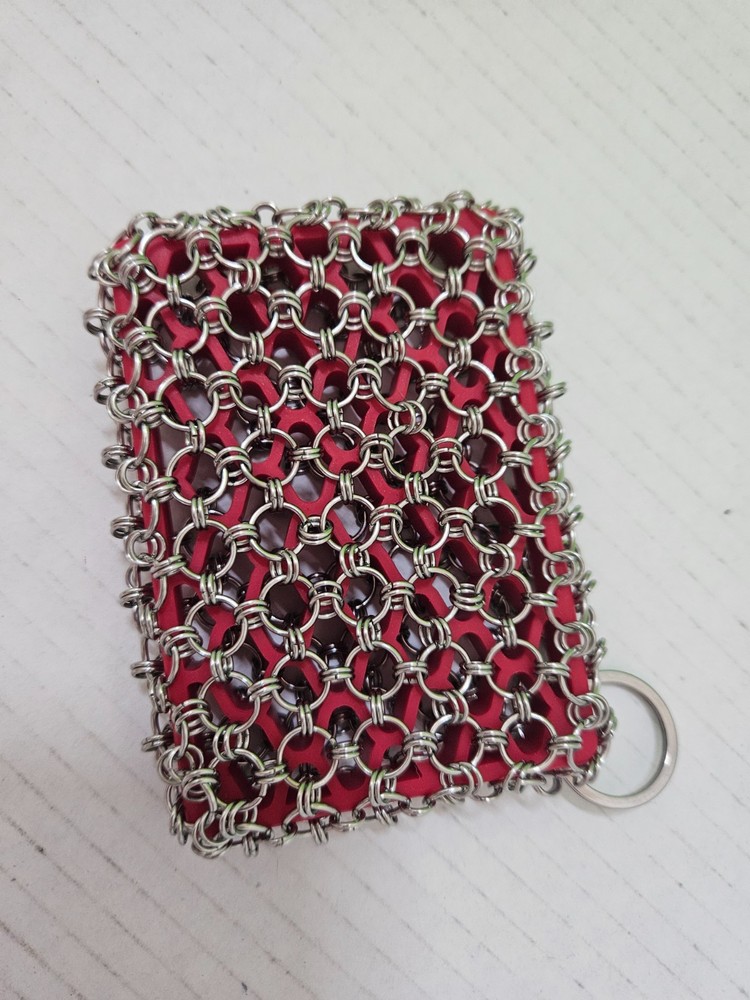 Cast Iron Chainmail Scrubber Rectangle Pad UNUSED