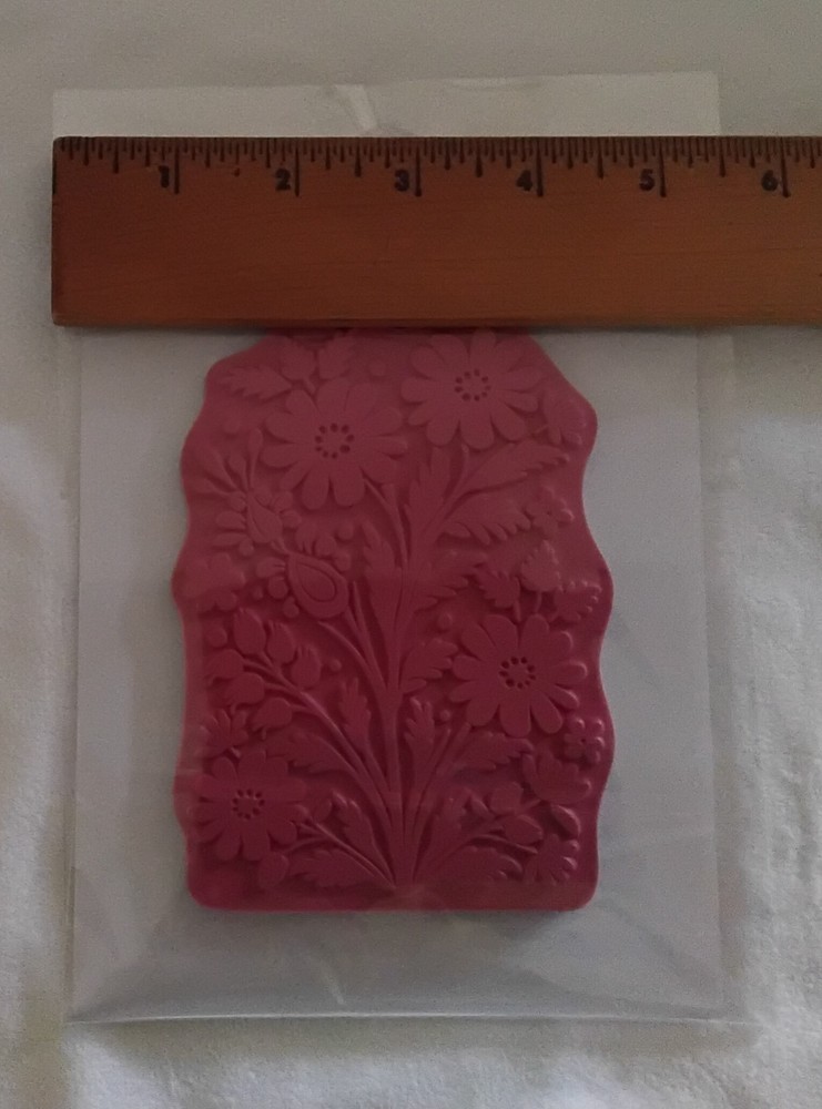Tailored Expressions Bloomcore Print Single Large Rubber Stamp