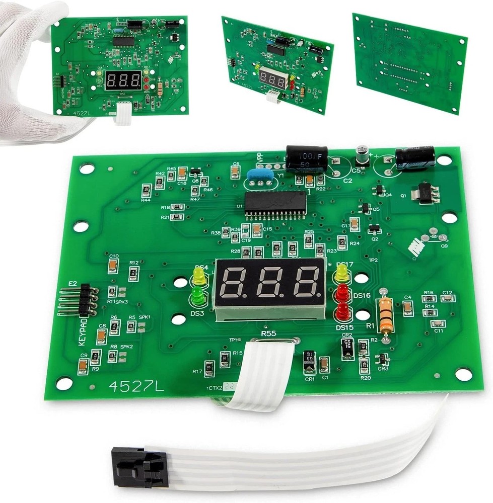 Display Board Replacement for Hayward Universal Low Nox Draft Heater IDXL2DB1930