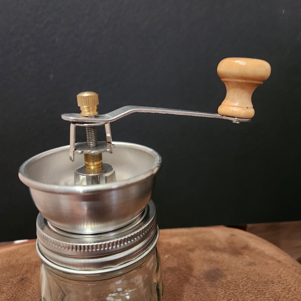 Mason Jar Coffee Manual Coffee Bean Grinder