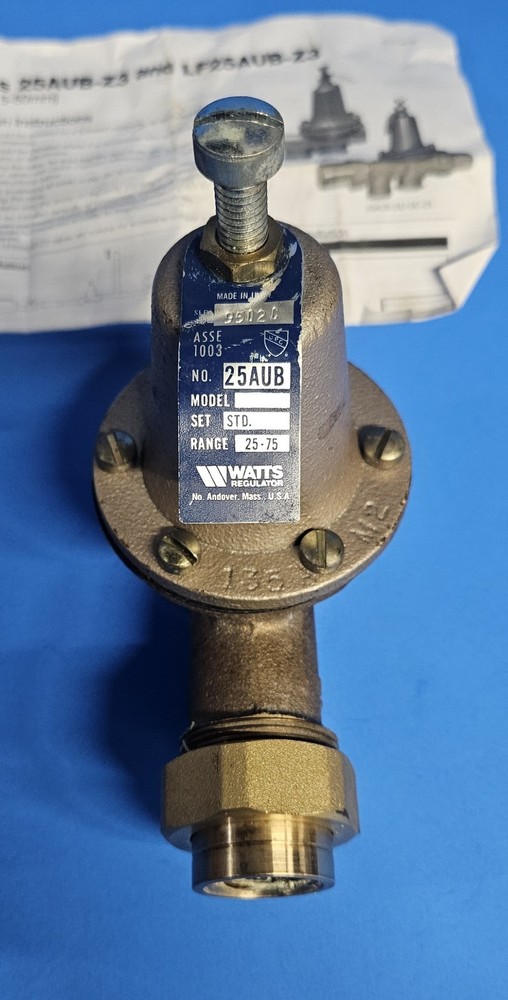 Watts Pressure Reducing Valves LF25AUB-Z3 25AUB Z3