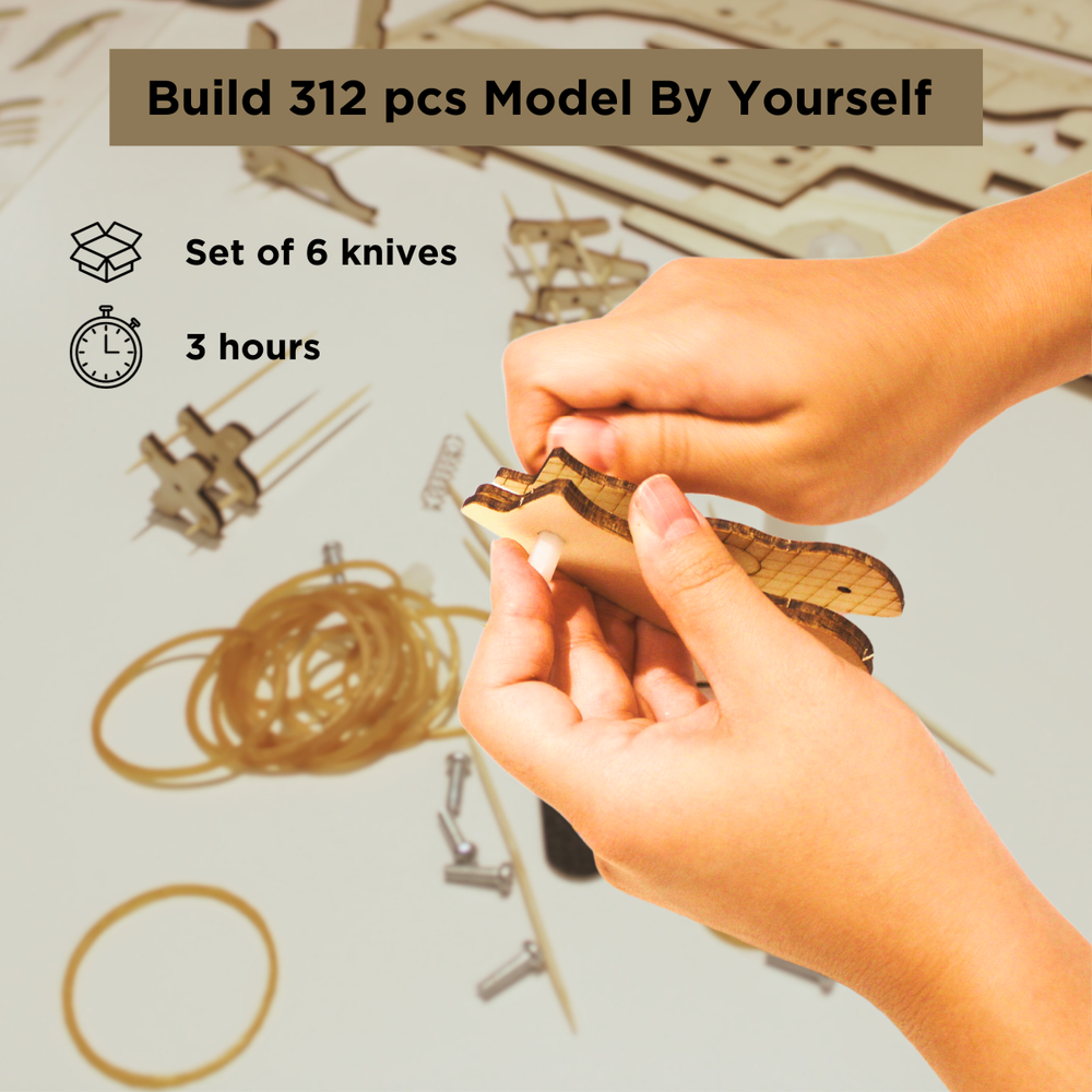 Caliber Wood Knives Puzzles