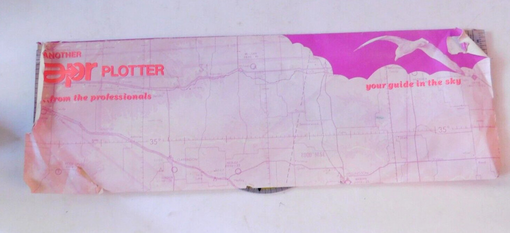 Azimuth Plotter NPR-13 1:500,000 Sectional Scale +Dead Reckoning Computer