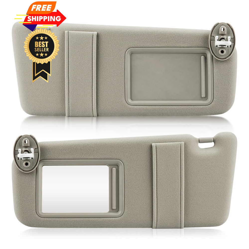 Left & Right Driver Passenger Side Sun & Right, Beige