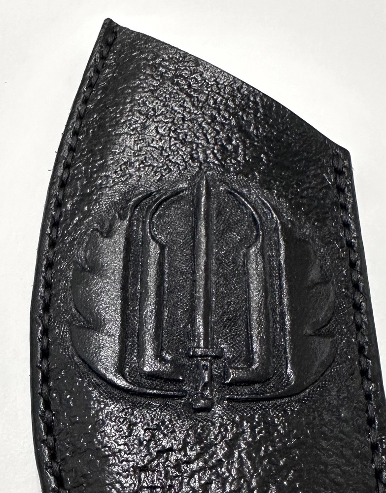 Strider SMF Leather Sheath Handcrafted.