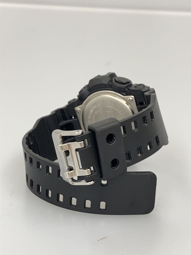 CASIO Quartz Watch Digital Analog Rubber BLU BLK Polyurethane GA 710