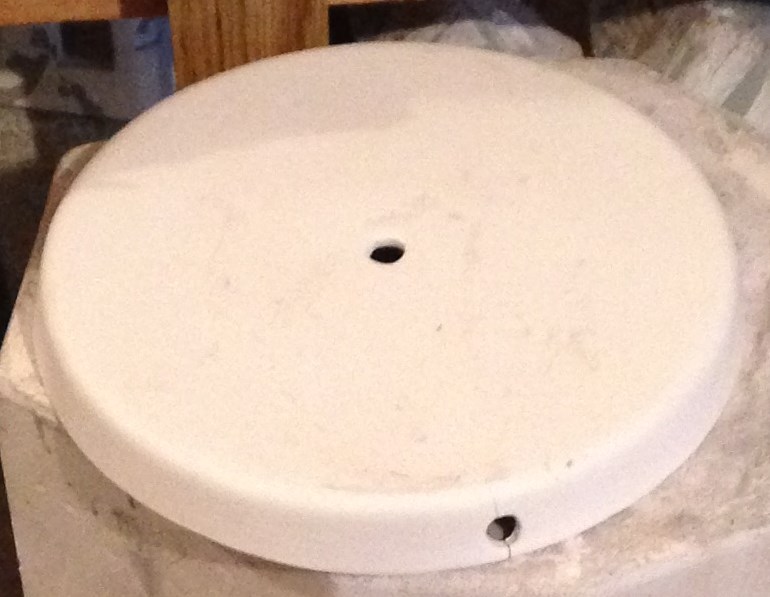 * Ceramic Bisque Base Ready to Paint*