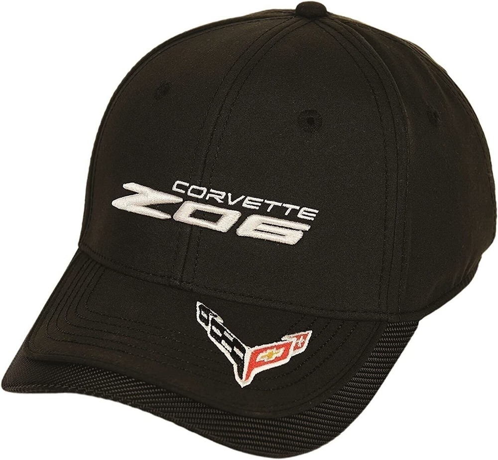 C8 Z06 Corvette Hat - Next Generation Flag Accent Cap