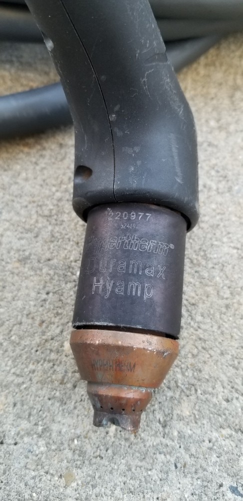 Genuine HYPERTHERM 125 Amp 85 Degree Plasma Torch & 50' Hose - 059493