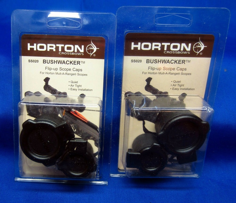 Genuine Horton BUSHWACKER Flip-up Scope Caps SS020 Mult-A-Range Bow Crossbow