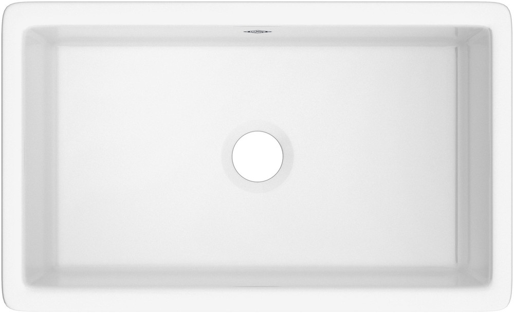 Shaws UM3018 Shaker 30" Undermount Single Basin Fireclay Kitchen - White