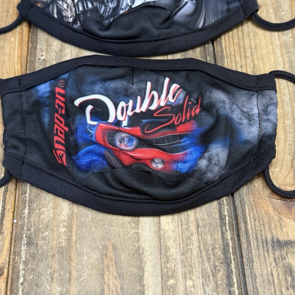 SNAP ON TOOLS CHOKO BRAND COURTESY PROTECTIVE FACE MASK 3 PACK BUNDLE