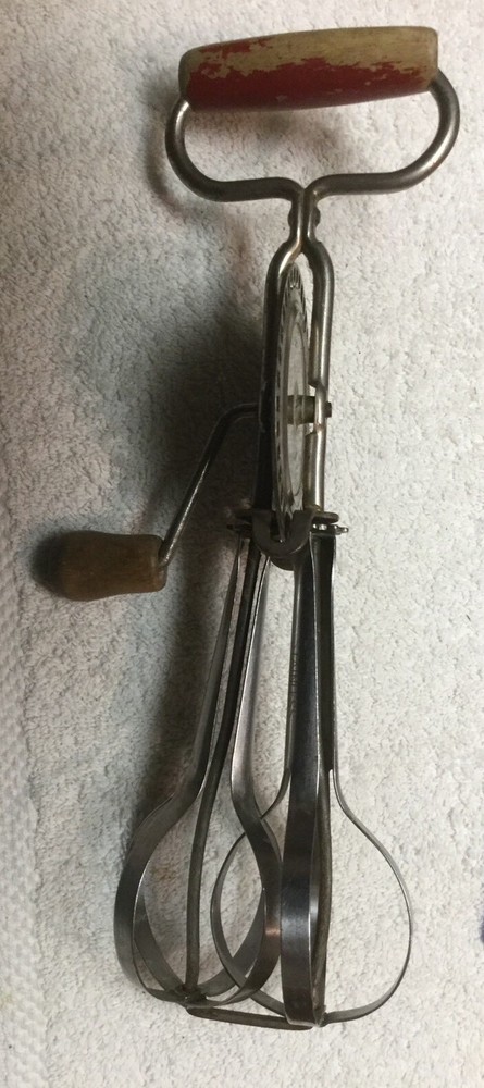 Vintage Edlund Co Egg Beater -Stainless Beaters